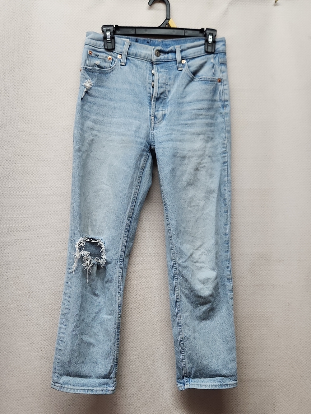 GAP Light Blue Distressed Boyfriend Jeans